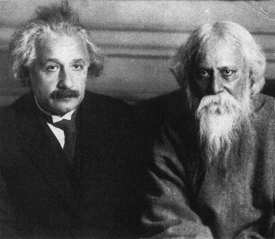 Einstein and Tagore Berlin 14 July 1930 রবীন্দ্রনাথ ঠাকুর