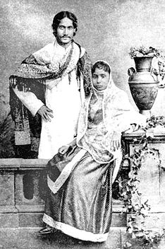 Rabindranath Tagore Mrinalini Devi 1883 1 রবীন্দ্রনাথ ঠাকুর